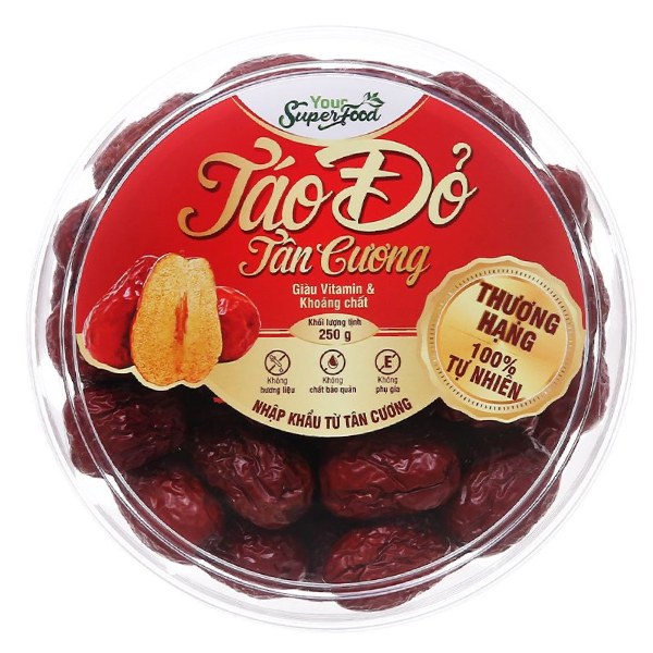 táo đỏ sấy khô