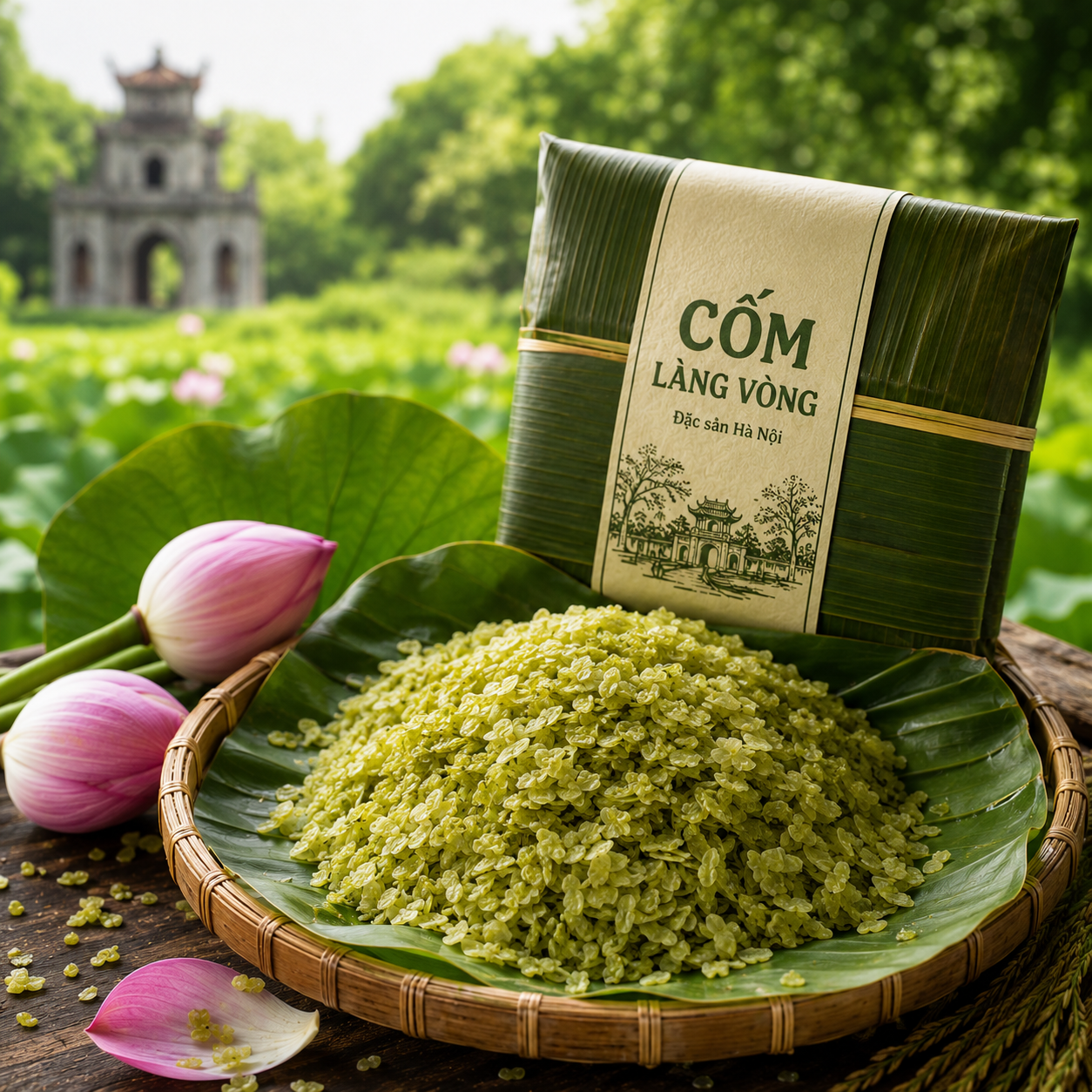 Cốm làng Vòng